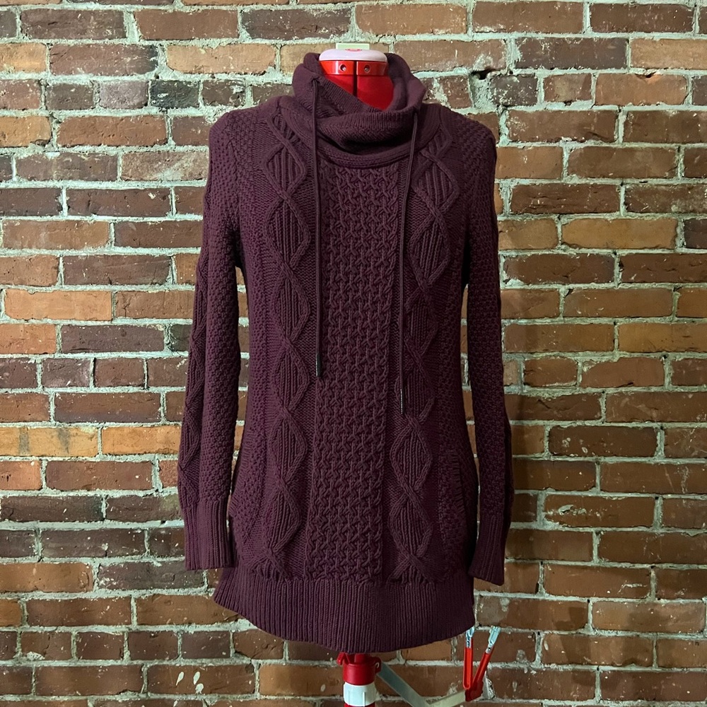 Maroon Cowl Neck Sweater | L.L. Bean